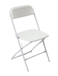 White Folding Party Chairs