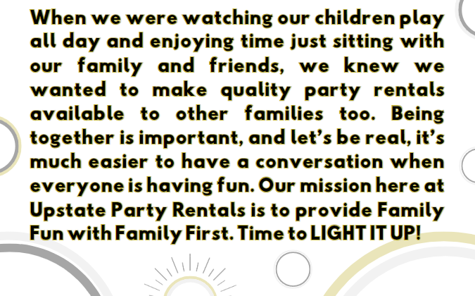 who we are 3 Light It Upstate