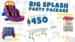 Big Splash Party Package